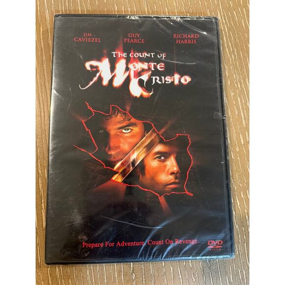 The Count of Monte Cristo (DVD, 2002) Caviezel Pearce Factory BRAND NEW SEALED - Picture 1 of 2